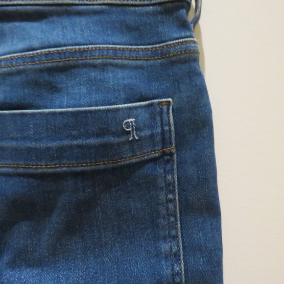 ANTHROPOLOGIE PILCRO Wide Leg Denim Flare Jeans Boho Preppy Casual Comfort 28 - Picture 12 of 14